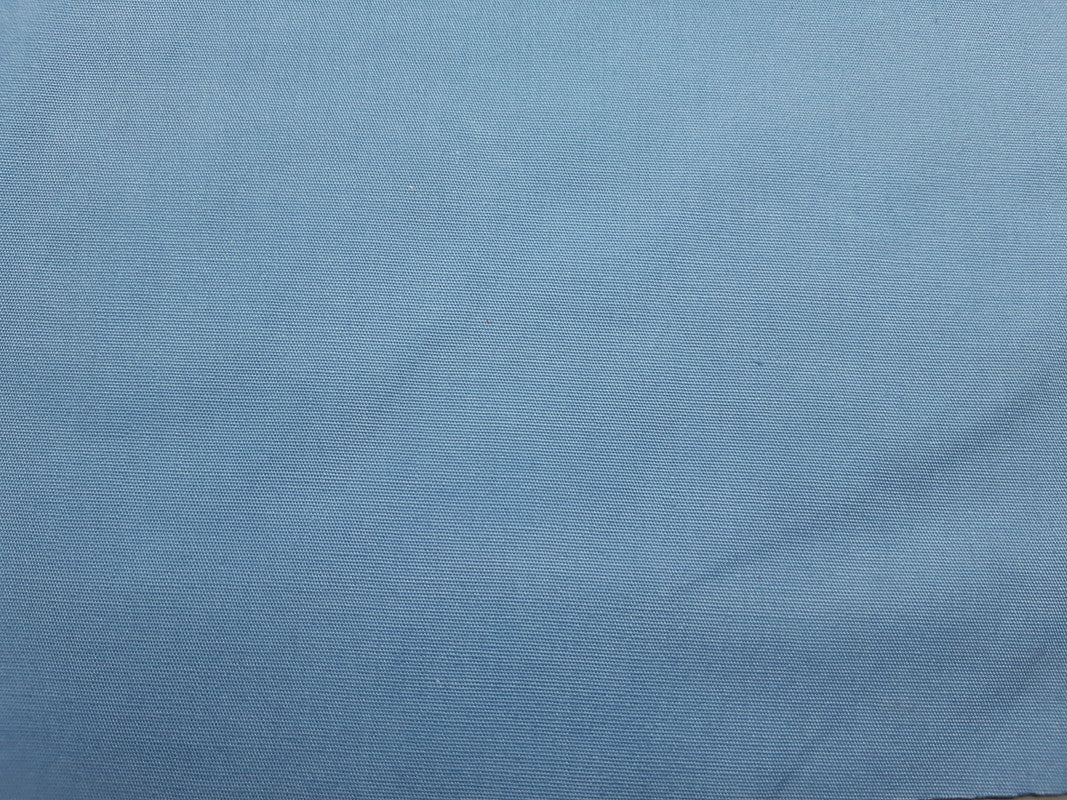 YARD ⚜  
10172-10 ⚜  
D9 ⚜  
PANTONE: No pantone color assigned ⚜  
tergal solid color fabric, azure blue