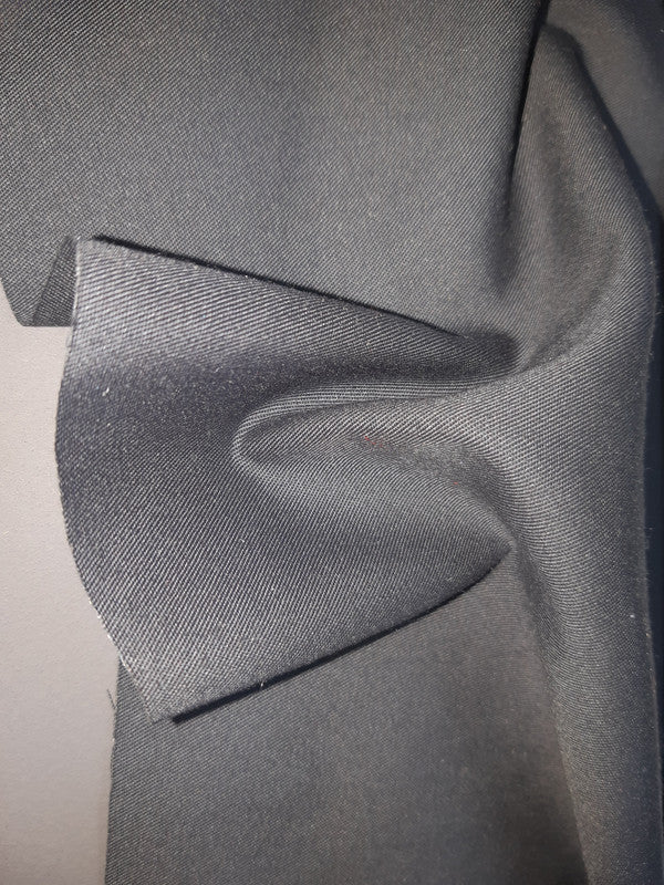 YARD ⚜  
10839 ⚜  
D3 ⚜  
PANTONE: No pantone color assigned ⚜  
summer dark grey mini twill uniform fabric for gendarmerie