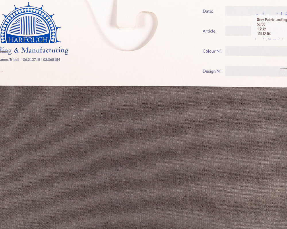 Kg ⚜  
10412-04 ⚜  
B1 ⚜  
PANTONE: Smoked Pearl-Grey ⚜  
jogging fabric, 50 % cotton and 50 % polyester P:Smoked Pearl-Grey