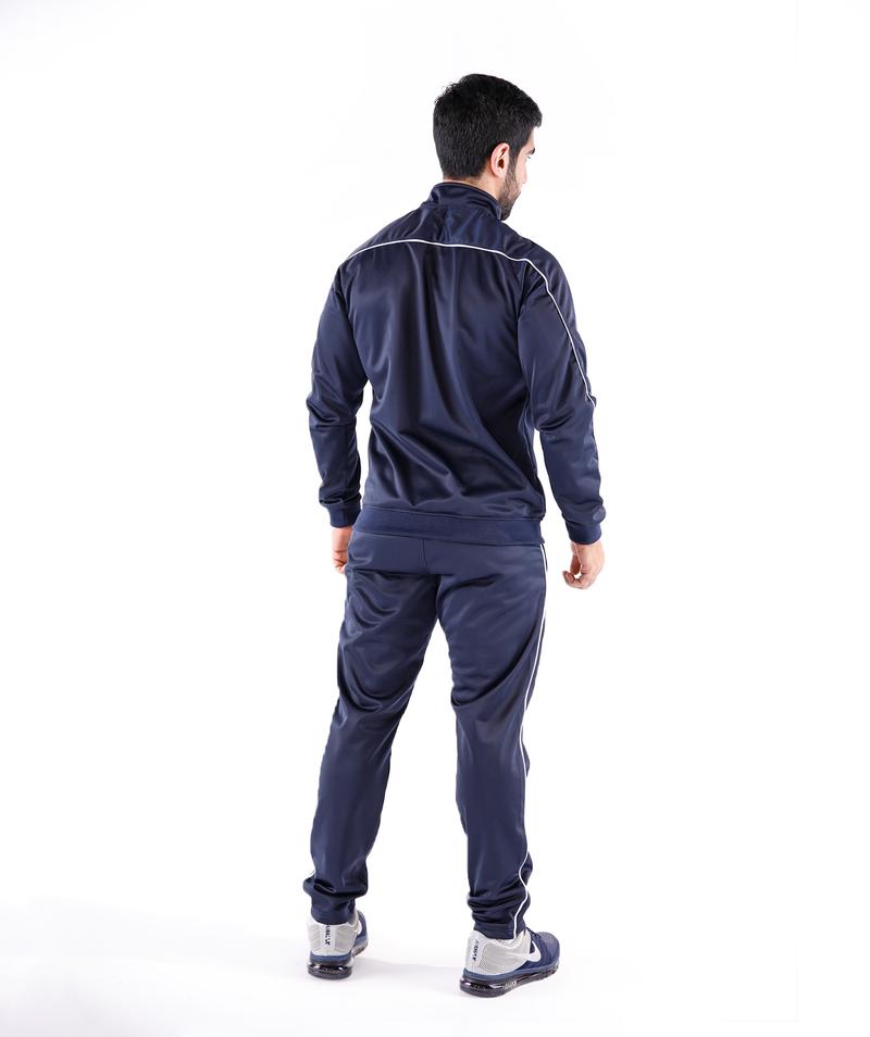 Kg ⚜  
10145-05 ⚜  
C5 ⚜  
PANTONE: Navy Blue ⚜  
tricot super poly Adidas fabric, 100 % polyester,240gsm,152cm P:Navy Blue